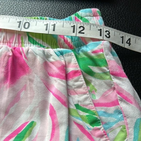 Lilly Pulitzer Katia Short Croc My World Tropical Hawaiian Cruise Vacation Sz XS - Picture 11 of 12